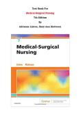 Test Bank For Medical-Surgical Nursing  7th Edition By Adrianne Linton&comma; Mary Ann Matteson &vert; Chapter 1 &ndash; 63&comma; Latest Edition- 2026&sol; 2027&vert;
