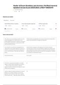 Master oil Exam Questions and Answers &lpar;Verified Answers&rpar; Updated &lpar;Actual Exam&rpar; 20252026 LATEST VERSION&excl;&excl;