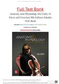 Test Bank For Essentials of Anatomy and Physiology 9th Edition Author&colon; Kenneth Saladin All Chapters 1-20&vert; Complete A&plus; Study Guide LATEST VERSION