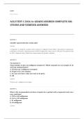 ACLS EXAM A&plus; GRADE ASSURED COMPLETE SOLUTIONS AND VERIFIED ANSWERS