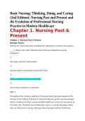 Basic Nursing Thinking Doing and Caring 2nd Edition Test Bank Questions Answers