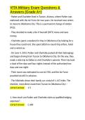 VITA Military Exam Questions & Answers &lpar;Grade A&plus;&rpar;&period;docx