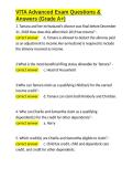 VITA Advanced Exam Questions & Answers &lpar;Grade A&plus;&rpar;&period;docx