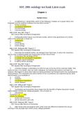 Sociology Test Bank Exam Questions and Answers Complete Study Guide Revision PDF