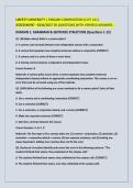LIBERTY UNIVERSITY &vert; ENGLISH COMPOSITION &lpar;CLST 101&rpar; ASSESSMENT &ndash;2026&sol;2027 50 QUESTIONS WITH VERIFIED ANSWERS &period;