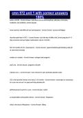 cmn 572 unit 1 with correcr answers 100&percnt;