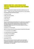 SEJPME II Pre-Test &ndash; Joint Forces Staff College &vert; 2026&sol;2027 Questions and Verified Answers