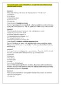 NUR 524 EXAM 2 2026 ACTUAL EXAM COMPLETE 100 QUESTIONS AND CORRECT DETAILED ANSWERS&sol;NEWEST UPDATE&excl;&excl;&excl;