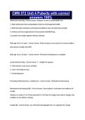 CMN 572 Unit 4 Puberty with correct answers 100&percnt;
