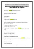 CDA FINAL EXAM&vert; CHILD DEVELOPMENT ASSOCIATE &vert; ACTUAL QUESTIONS AND VERIFIED ANSWERS &vert; GRADED A&plus; &vert; FIRST ATTEMPT&vert;BRAND NEW 2026 UPDATE&excl;&excl;&excl;&excl;&excl;&excl;