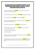 CDA EXAM REVIEW&vert; CHILD DEVELOPMENT ASSOCIATE &vert; ACTUAL QUESTIONS AND VERIFIED ANSWERS &vert; GRADED A&plus; &vert; FIRST ATTEMPT&vert;BRAND NEW 2026 UPDATE&excl;&excl;&excl;&excl;&excl;&excl;
