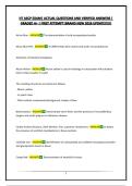 HT ASCP EXAM&vert; ACTUAL QUESTIONS AND VERIFIED ANSWERS &vert; GRADED A&plus; &vert; FIRST ATTEMPT&vert;BRAND NEW 2026 UPDATE&excl;&excl;&excl;&excl;&excl;&excl;