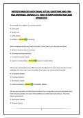 HISTOTECHNOLOGY ASCP EXAM&vert; ACTUAL QUESTIONS AND VERIFIED ANSWERS &vert; GRADED A&plus; &vert; FIRST ATTEMPT&vert;BRAND NEW 2026 UPDATE&excl;&excl;&excl;&excl;&excl;&excl;