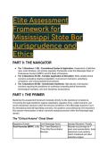 2026&sol;2027 Elite Test Bank&colon; Mississippi State Bar Jurisprudence & Legal Ethics &lpar;MRPC&rpar; - 88 Practice Scenarios 