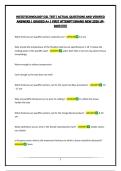 HISTOTECHNOLOGY D2L TEST&vert; ACTUAL QUESTIONS AND VERIFIED ANSWERS &vert; GRADED A&plus; &vert; FIRST ATTEMPT&vert;BRAND NEW 2026 UPDATE&excl;&excl;&excl;&excl;&excl;&excl;