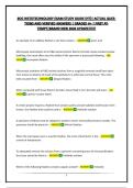 BOC HISTOTECHNOLOGY EXAM STUDY GUIDE &lbrace;HT&rcub;&vert; ACTUAL QUESTIONS AND VERIFIED ANSWERS &vert; GRADED A&plus; &vert; FIRST ATTEMPT&vert;BRAND NEW 2026 UPDATE&excl;&excl;&excl;&excl;&excl;&excl;