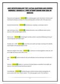 ASCP HISTOTECHNOLOGY TEST&vert; ACTUAL QUESTIONS AND VERIFIED ANSWERS &vert; GRADED A&plus; &vert; FIRST ATTEMPT&vert;BRAND NEW 2026 UPDATE&excl;&excl;&excl;&excl;&excl;&excl;