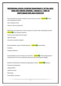 PROFESSIONAL SCHOOL COUSELOR EXAM&semi;PRAXIS II&vert; ACTUAL QUESTIONS AND VERIFIED ANSWERS &vert; GRADED A&plus; &vert; FIRST ATTEMPT&vert;BRAND NEW 2026 UPDATE&excl;&excl;&excl;&excl;&excl;&excl;