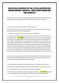 GACE SCHOOL COUNSELOR TEST 1&2 &vert; ACTUAL QUESTIONS AND VERIFIED ANSWERS &vert; GRADED A&plus; &vert; FIRST ATTEMPT&vert;BRAND NEW 2026 UPDATE&excl;&excl;&excl;&excl;&excl;&excl;