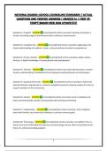 NATIONAL BOARDS SCHOOL COUNSELING STANDARDS&vert; ACTUAL QUESTIONS AND VERIFIED ANSWERS &vert; GRADED A&plus; &vert; FIRST ATTEMPT&vert;BRAND NEW 2026 UPDATE&excl;&excl;&excl;&excl;&excl;&excl;
