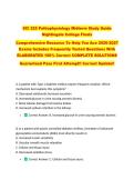 SCI 225 Pathophysiology Midterm Study Guide  Nightingale College Finals   Comprehensive Resource To Help You Ace 2026-2027  Exams Includes Frequently Tested Questions With  ELABORATED 100&percnt; Correct COMPLETE SOLUTIONS  Guaranteed Pass First Attempt&excl;&excl; Curren