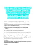 NURS 5434 FNP III FINAL EXAM 2026 &vert; Questions & Answers &vert; UTA Nursing &vert; Family Nurse Practitioner &vert; PDF &vert; Pass Guaranteed - A&plus; Graded