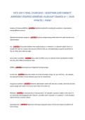 ISyE 6501 FInal Exam QuIz &vert; QuEStIonS and CorrECt anSwErS &lpar;VErIFIEd anSwErS&rpar; alrEady GradEd a&plus; &vert; 2026 updatE&vert;&vert; paSS&excl;