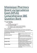 Ultimate Mississippi MPJE 2026&sol;2027 Elite Test Bank & Cheat Sheet &vert; Pharmacy Law Exam Guide