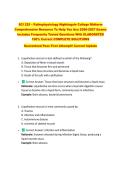 SCI 225 &ndash; Pathophysiology Nightingale College Midterm  Comprehensive Resource To Help You Ace 2026-2027 Exams  Includes Frequently Tested Questions With ELABORATED  100&percnt; Correct COMPLETE SOLUTIONS  Guaranteed Pass First Attempt&excl;&excl; Current Update&excl;&excl;