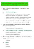 Texas Promulgated Contracts CHAMPIONS Study  Questions & Answers 2026 &vert; Latest Review Guide