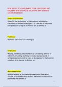 NEW JERSEY TITLE INSURANCE EXAM &ndash;QUESTIONS AND  ANSWERS WITH ACCURATE SOLUTIONS 100&percnt; VERIFIED  ASSURED SUCCESS
