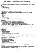 EMT Chapters 1-8 Exam Prep &ndash; 80 Comprehensive Practice Questions & Answers &lpar;JBL Set&rpar;