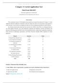 Category 11 Aerial Application Test Final Exam 2026&sol;2027 &vert; Pesticide Applicator Certification &vert; Comprehensive Exam Questions and Answers