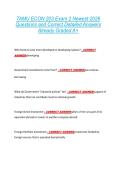 TAMU ECON 203 Exam 2 Newest 2026  Questions and Correct Detailed Answers  Already Graded A&plus; TAMU ECON 203 Exam 2 Newest 2026  Questions and Correct Detailed Answers  Already Graded A&plus; 