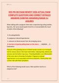 HESI PN OB EXAM NEWEST 2026 ACTUAL EXAM  COMPLETE QUESTIONS AND CORRECT DETAILED  ANSWERS &lpar;VERIFIED ANSWERS&rpar;&sol;GRADE A&plus;  ASSURED 