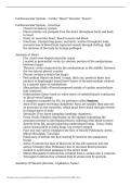 Cardiovascular System Notes &ndash; Applied Pathophysiology AP 2 Module 4 Study Guide Nursing Exam Preparation 2025&sol; 2026