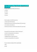 CEFM Practice Test Exam Questions & Answers&period;