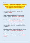 PMK-EE E5 ALL SECTIONS EXAM &lpar;LATEST 2026&sol;2027  UPDATE&rpar; COMPLETE QUESTIONS AND GUIDE  ANSWERS&comma; 100&percnt; VERIFIED GRADED A&plus;