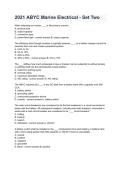 2021 ABYC Marine Electrical &ndash; Set Two &lpar;2026 Update&rpar; &vert; Advanced Practice Test&comma; AC&sol;DC Systems & Certification Prep