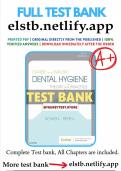 Darby and Walsh Dental Hygiene&colon; Theory and Practice&comma; 5th Edition