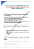 Latest 2026 Verified ATI Nurse s Touch&lowbar; Informatics Proctored Exam