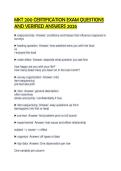 MKT 200 CERTIFICATION EXAM QUESTIONS AND VERIFIED ANSWERS 2026&period;pdf