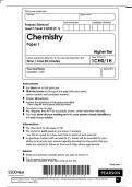 Edexcel GCSE &lpar;9-1&rpar; Chemistry Paper 1 &lpar;Higher Tier&rpar; &ndash; Sample Assessment & Mark Scheme