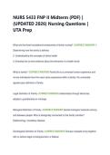 NURS 5433 FNP II Midterm &lpar;PDF&rpar; &vert;  &lpar;UPDATED 2026&rpar; Nursing Questions &vert;  UTA Prep