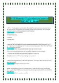 HESI Maternity V1 2026&sol;2027 &ndash; Questions and Answers for A&plus; Grade Exam Preparation