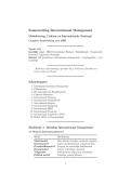 Samenvatting Internationaal Management HBO 2026 - Hofstede CAGE Bartlett Ghoshal Incoterms Uppsala Expats