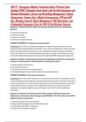 EMT-B &ndash; Emergency Medical Technician Basic Practice Exam Updated 2026 &vert; Complete Study Guide with Verified Questions and Detailed Rationales &vert; Airway and Breathing Management&comma; Patient Assessment&comma; Trauma Care&comma; Medical Emergencies&comma; CPR and AED Use&comma; Bleeding