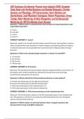 EKG Technician Certification Practice Exam Updated 2026 &vert; Complete Study Guide with Verified Questions and Detailed Rationales &vert; Cardiac Anatomy and Physiology&comma; ECG Interpretation&comma; Heart Rhythms and Dysrhythmias&comma; Lead Placement Techniques&comma; Patient Prepara