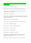 NRS 3025 Clinical Quizzes with Solved Solutions&period;