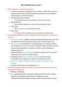 NSG 3100 Objectives for Unit 9&comma; Questions and Answers &vert; 100&percnt; Correct latest Spring 26&sol;27 - Galen College of Nursing&period;